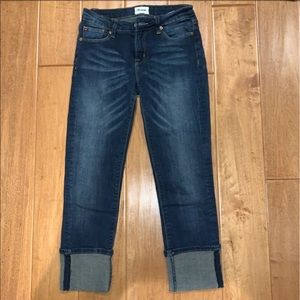 Cropped Hudson Blue Jeans